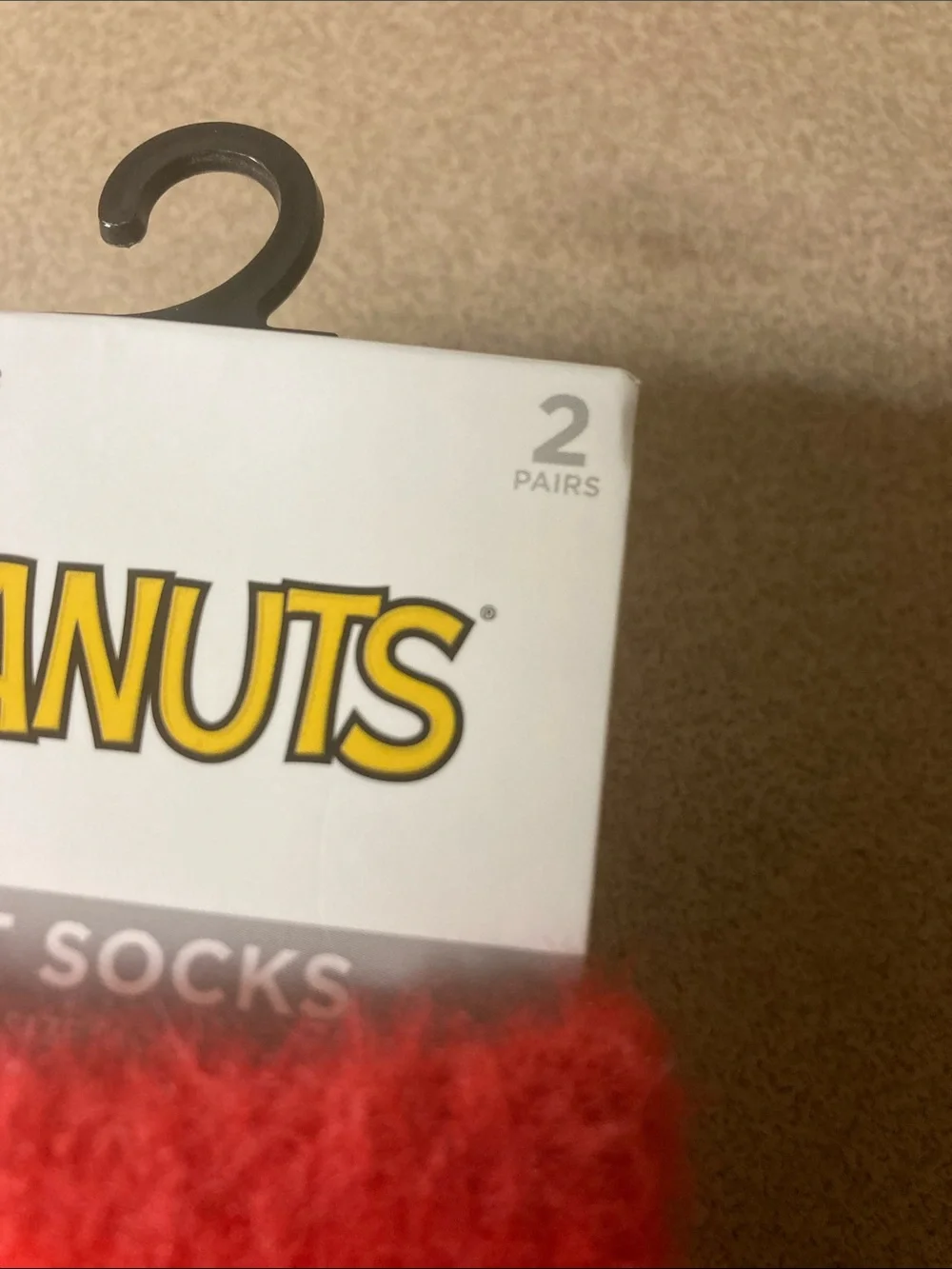 Peanuts woodstock and Snoopy Boot Socks